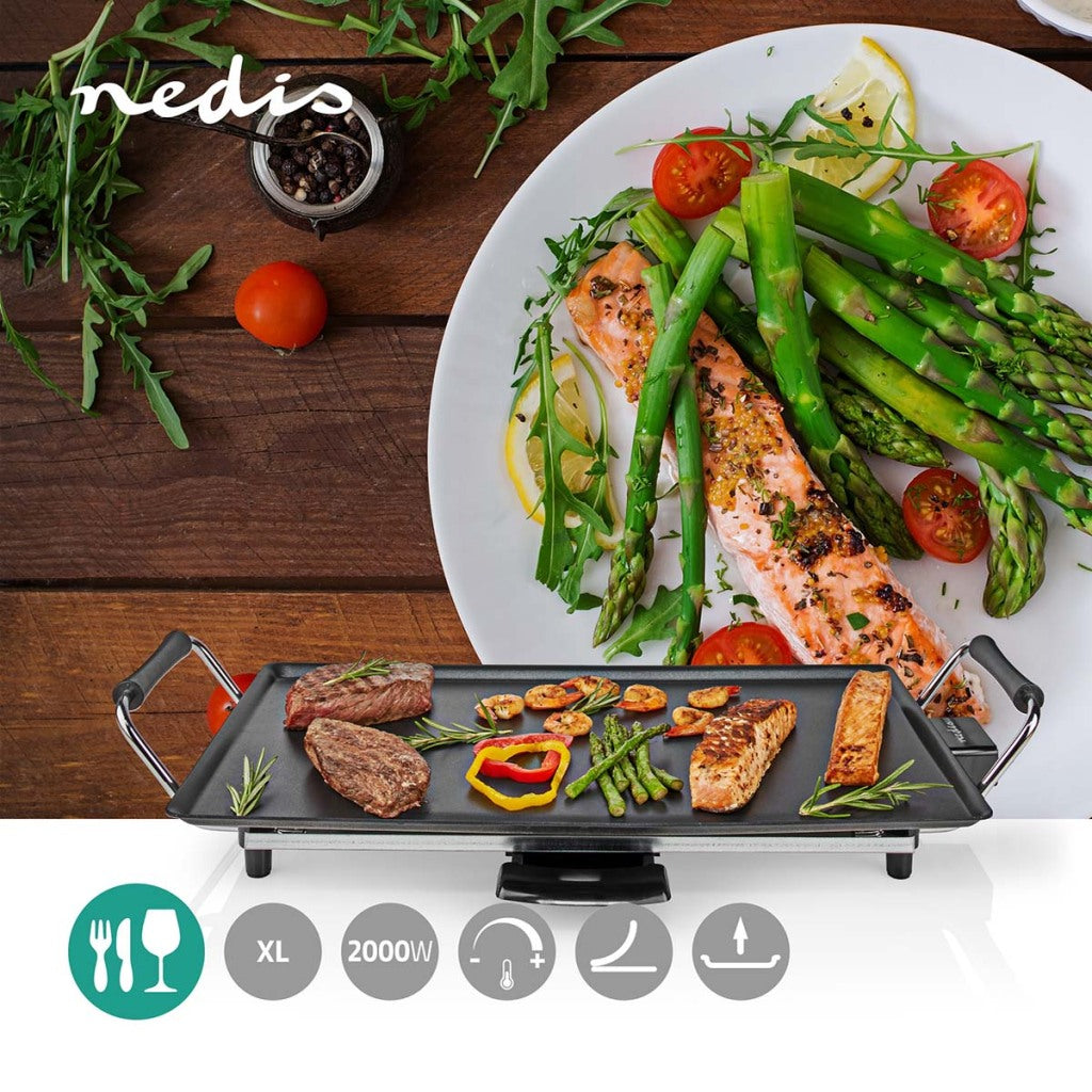 Nedis FCTE110EBK50 TEPPANYAKI Table grill Black