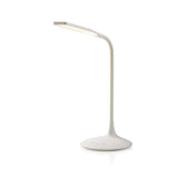 Nedis LTLG3M1WT2 Dimmbare LED-Tischleuchte, Touch-Steuerung, 3 Lichtmodi, wiederaufladbarer Akku, 250 lm