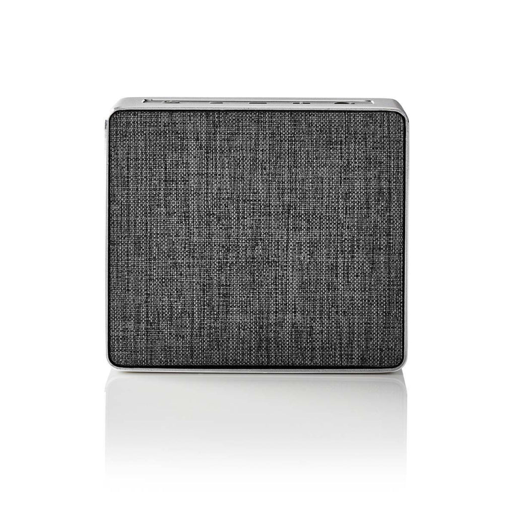 Nedis SPBT1002GY -højttaler med Bluetooth® 15 W Metal Design Gunmetal