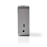 Nedis SPBT1002Gy høyttaler med Bluetooth® 15 W Metal Design Gunmetal