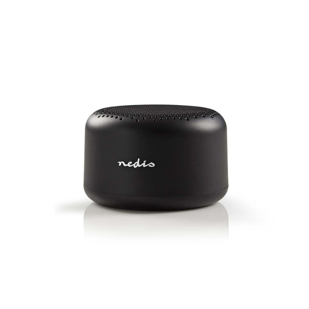 Nedis spbtav01bk Lautsprecher mit Bluetooth® 9 W, maximal 3 Stunden Spielzeit, Schwarz