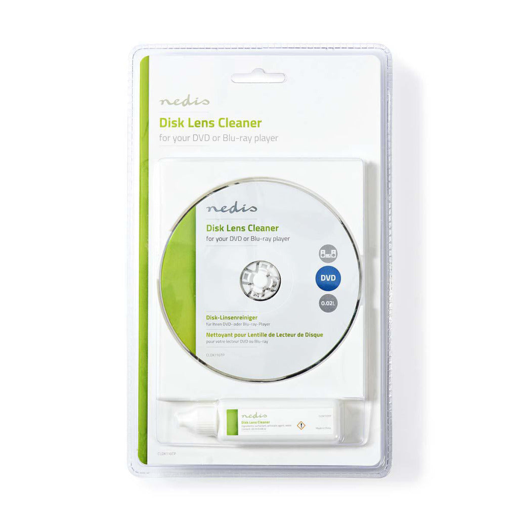 Nedis cldk110tp Linsenreiniger Blu-ray DVD 20 ml