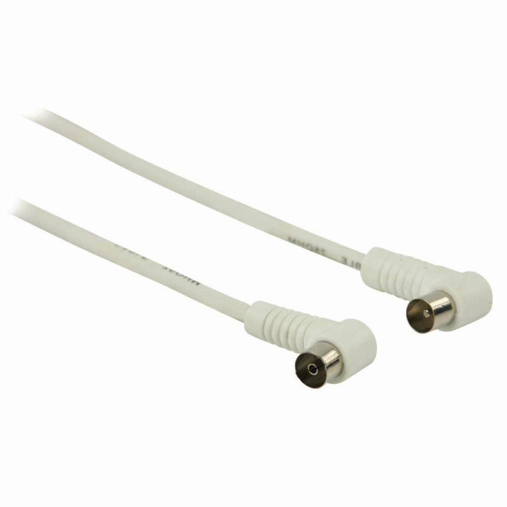 Nedis CSGP40100WT30 COAX -kabel 90 dB IEC (Coax) Mandlige Haaks - IEC (Coax) Kvinde Mack 3.0 M White