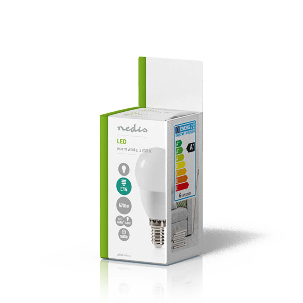 Nedis ledbe14g452 LED-Lampe E14 G95 5,8 W 470 lm