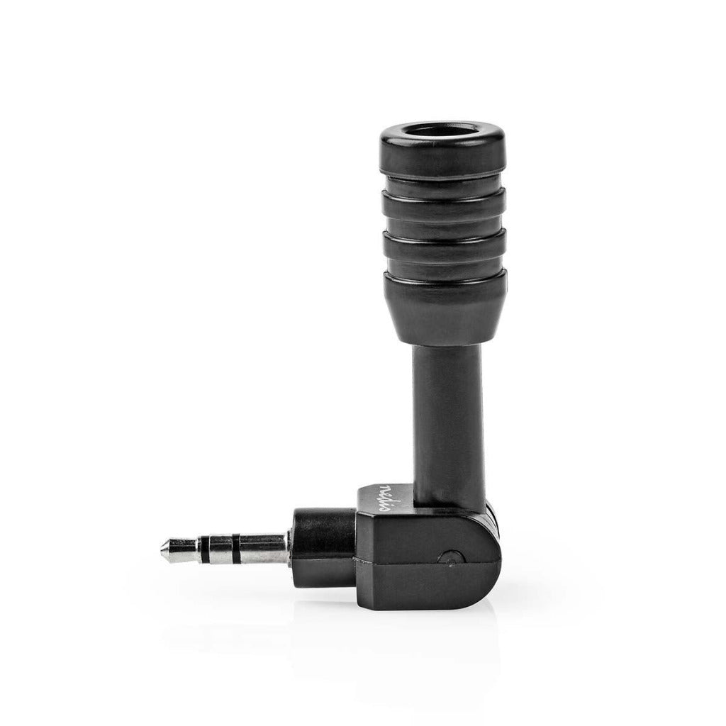 NEDIS MICMJ100BK Micrófono Mini Plug-in de 3.5 mm Negro