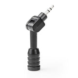 Nedis MicMJ100bk Microfono cablato Mini plug-in 3,5 mm nero