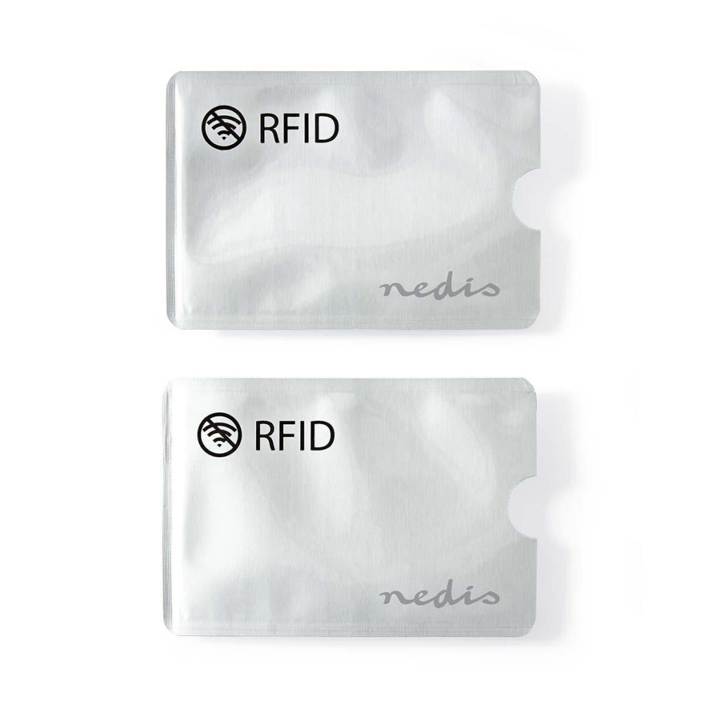 Nedis privrf10al rfid cardprotector 2-pack