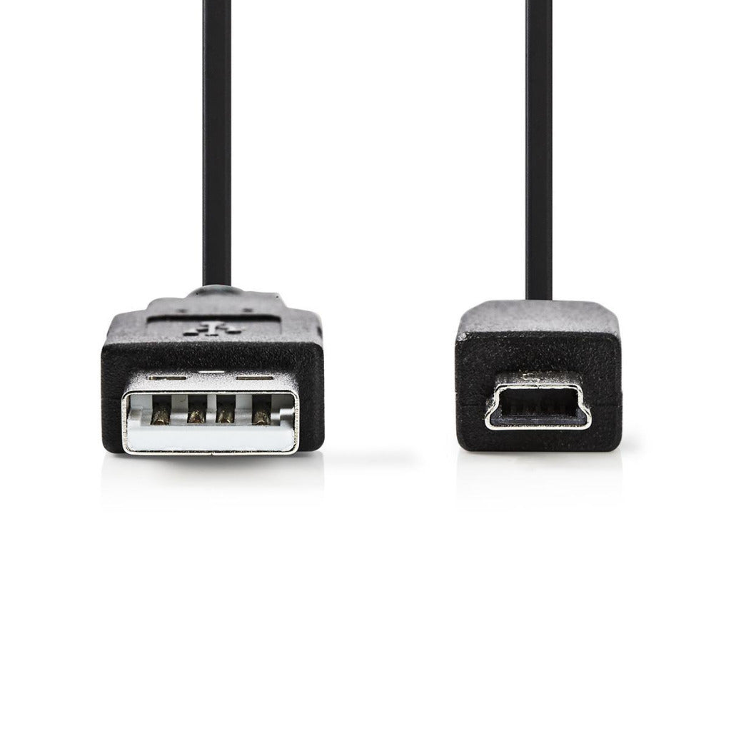 Nedis ccgt60300bk10 Kabel USB 2.0 A Stecker - Mini 5-poliger Stecker 1,0 m schwarz