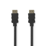 Nedis CVGT34000bk20 Hochgeschwindigkeits-HDMI-Kabel mit Ethernet-HDMI-Anschluss – HDMI-Anschluss 2,0 m schwarz