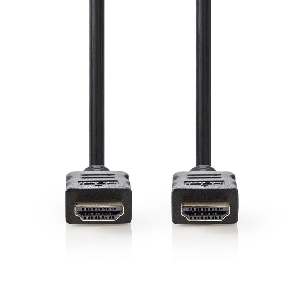 Nedis CVGT34000bk20 Hochgeschwindigkeits-HDMI-Kabel mit Ethernet-HDMI-Anschluss – HDMI-Anschluss 2,0 m schwarz