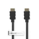Nedis CVGT34000bk20 Hochgeschwindigkeits-HDMI-Kabel mit Ethernet-HDMI-Anschluss – HDMI-Anschluss 2,0 m schwarz