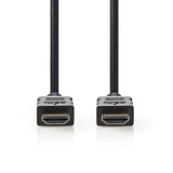 Nedis CVGT34000bk30 Hochgeschwindigkeits-HDMI-Kabel mit Ethernet-HDMI-Anschluss – HDMI-Anschluss 3,0 m schwarz