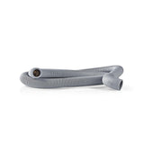 Nedis waoh2219shp20 Ablaufschlauch 22 mm abgewinkelt – 19 mm gerade 0,5 bar 60 °C 2,00 m