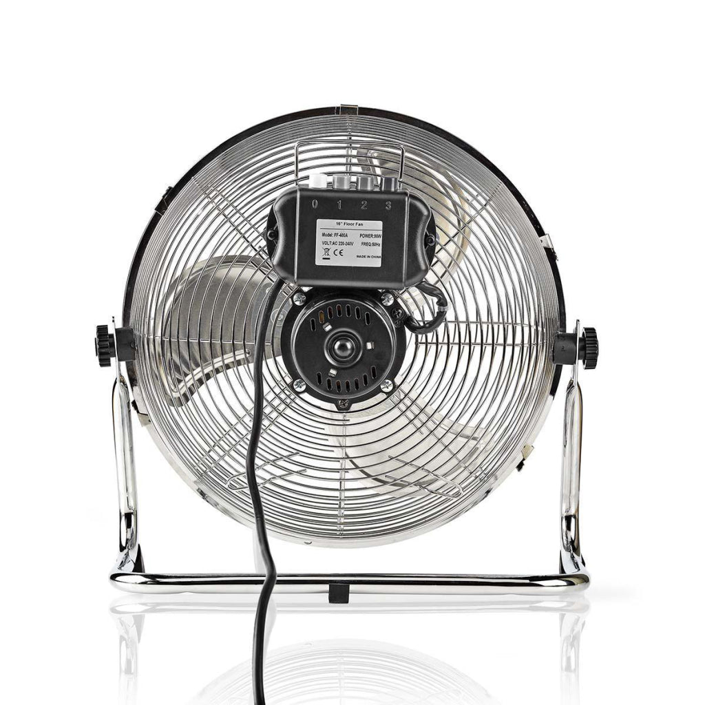 Nedis FNFL10CCR30 Gulvventilator Diameter 30 cm 3 Hastighedskrom