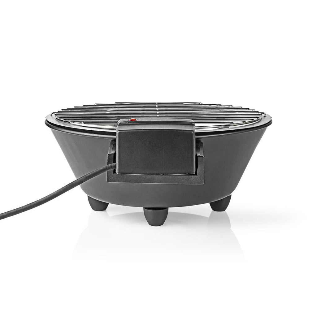 Nedis bbqe112bk elektresch Barbecue ronderëm 30 cm 1250 Watt