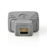 Bandridge BVP130 HDMI-Adapter HDMI-Mikroanschluss – HDMI-Buchse Grau