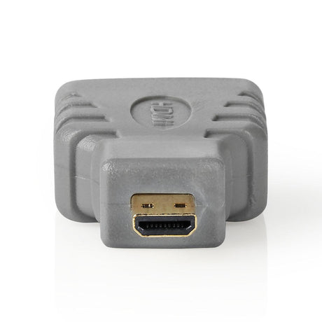 Bandridge BVP130 HDMI-Adapter HDMI-Mikroanschluss – HDMI-Buchse Grau
