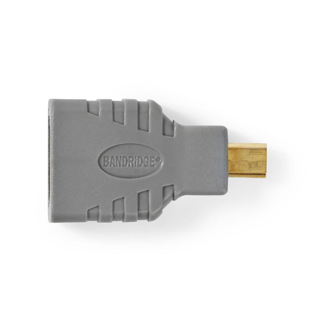 Bandridge BVP130 Adapter HDMI HDMI-Micro Connector-HDMI Female Gray