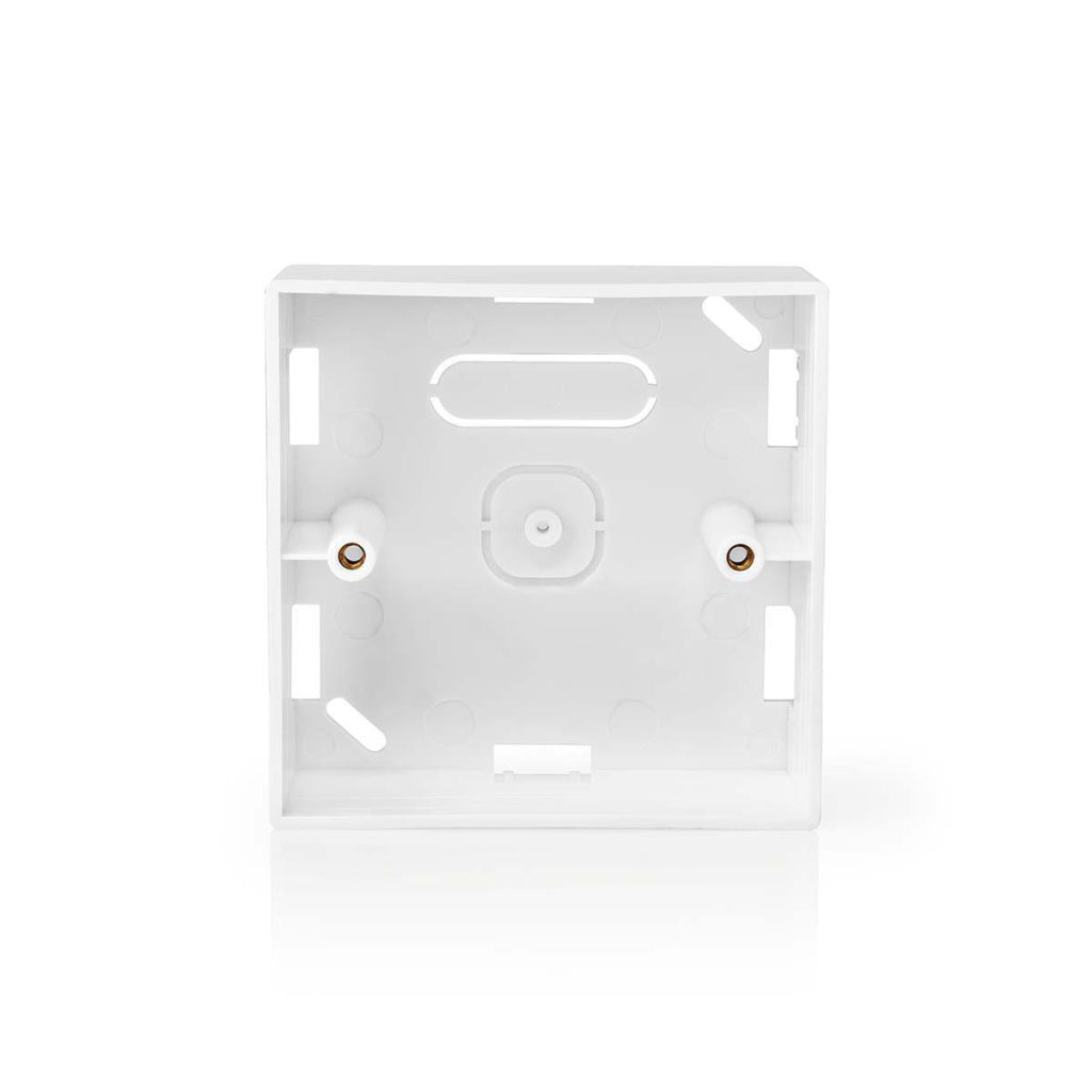 Nedis WiFiWB10WT Construction box Wall mounting 86 x 86 mm White