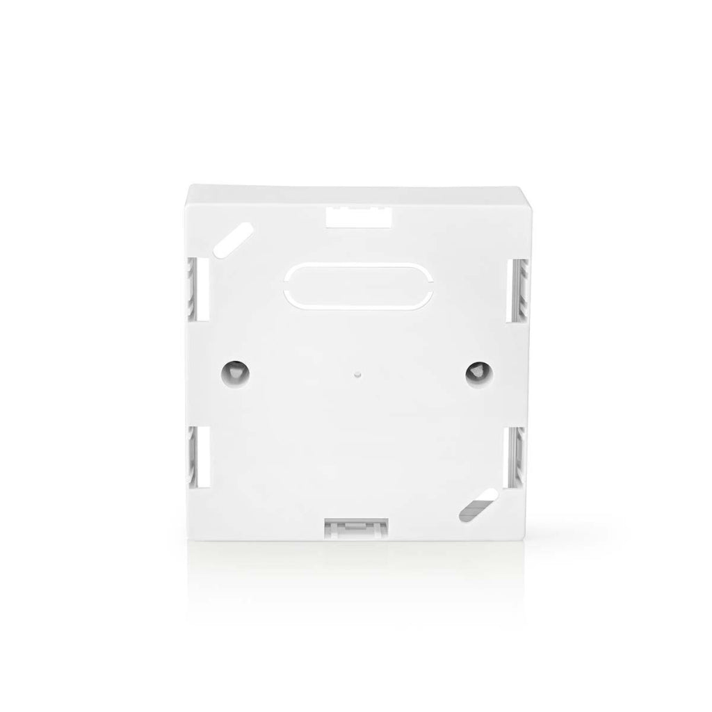 NEDIS WIFIWB10WT Caja de construcción Montaje de pared 86 x 86 mm blanco