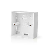 NEDIS WIFIWB10WT Caja de construcción Montaje de pared 86 x 86 mm blanco