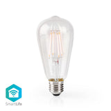 Nedis wifilf10wtst64 Wi-Fi Smart LED-Glühlampe E27 ST64 5 W 500 lm