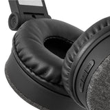 Nedis FSHP250AT Bluetooth® headphones with woven fabric covered on-ear | 18 hours playing time Anthracite black