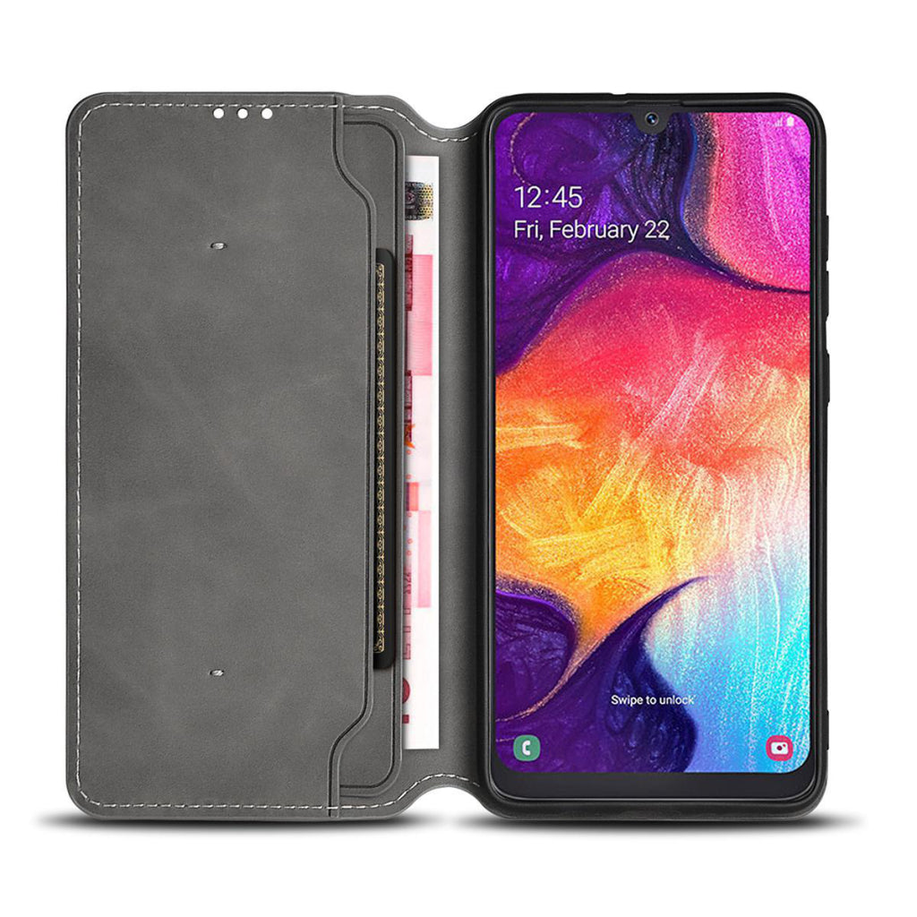 Nedis ssw10021bk soft wallet book voor galaxy a50 zwart