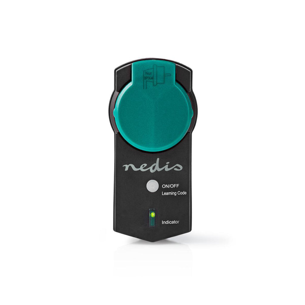 Nedis RFPOM120FBK RF Smart Plug Outdoor IP44 On Off RF Mesh Range Extender Schuko Typ F 3680 W