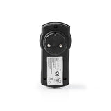 Nedis RFPOM120FBK RF Smart Plug Outdoor IP44 On Off RF Mesh Range Extender Schuko Typ F 3680 W