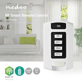 Nedis RFRC220WT RF Smart Fernbedienung 2 Kanäle