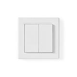 NEDIS RFWS20WT RF Smart Light Switch dubbel