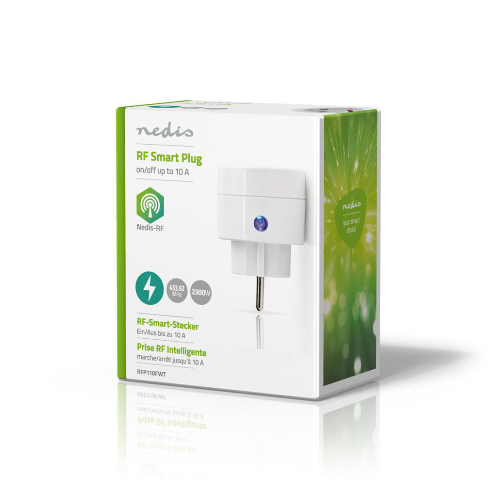 Nedis RFP110FWT RF Smart Plug an schuko Typ F 2300 W