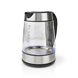 NEDIS KAWK320EGS Kettle 1,7 L 360 ° Verre