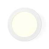 Nedis WiFilaw10WT Wi-Fi Loft Lampe Rund diameter 17 cm Varm til afkøle hvid 800 lm 12 W Slim Design Aluminium