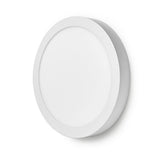 Nedis wifilaw20wt Wi-Fi Smart Deckenleuchte rund Oslash; 30 cm warm bis kaltweiß 1200 lm 18 W schlankes Design aus Aluminium