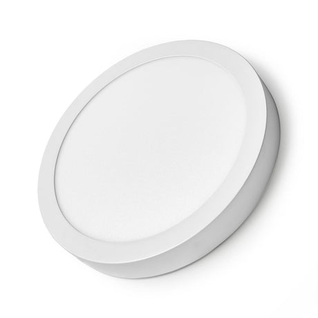 Nedis wifilaw20wt Wi-Fi Smart Deckenleuchte rund Oslash; 30 cm warm bis kaltweiß 1200 lm 18 W schlankes Design aus Aluminium