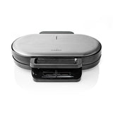 Nedis kawp110fbk Doppelwaffeleisen 2x 14 cm 1200 W schwarz