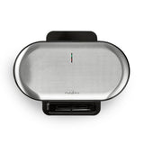Nedis kawp110fbk Doppelwaffeleisen 2x 14 cm 1200 W schwarz