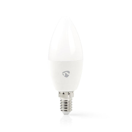 Nedis wifilc11wte14 Wi-Fi-Smart-LED-Lampe in Vollfarbe und warmweiß E14