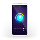 Nedis wifilc11wte14 Wi-Fi-Smart-LED-Lampe in Vollfarbe und warmweiß E14