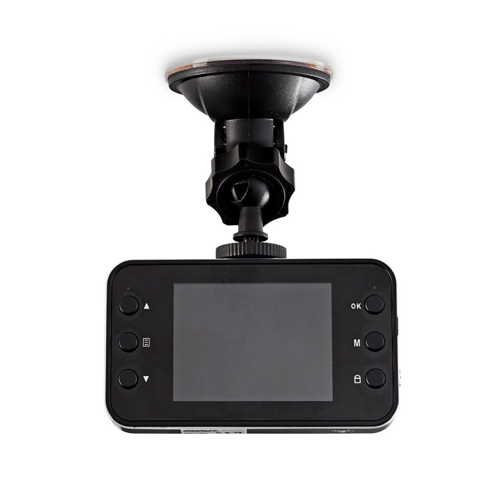 NEDIS DCAM06BK DASHCAM HD 720P 1 CH 2.4 pulgadas ángulo de visión de 60 grados;