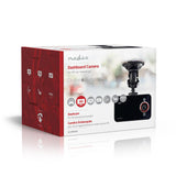 NEDIS DCAM06BK DASHCAM HD 720P 1 CH 2.4 pulgadas ángulo de visión de 60 grados;