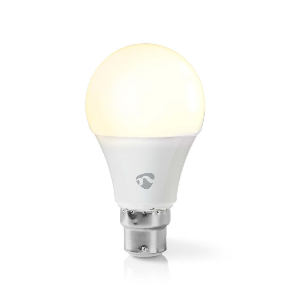 Nedis Wifilw12WTB22 SmartLife LED BULB Wi-Fi B22 800 Lm 9 W Warm white 2700 K Energy class: A+ Android Trade; iOS A60