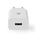 NEDIS WHAU242AWT Wall Carler 2.4 A 1 USB-A White