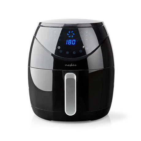 Nedis kaaf250ebk Heißluftfritteuse 6,5 l 1800 W schwarz