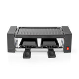 NEDIS FCRA210FBK2 RACLETTE GRILL pour 2 personnes