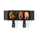 Nedis Fcra210fbk2 Raclette Grill für 2 Personen