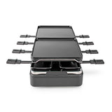 Nedis FCRA300FBK8 RACLETTE Stone Grill dla 8 osób