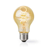 Nedis Wifilrt10A60 SmartLife LED Filament Lamp Wi -fi E27 360 lm 4,9 W caldo a freddo 1800 - 6500 K BEGNOID COMMERCIO; iOS pera